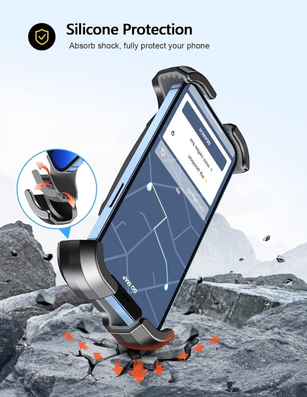 Oldowl Bike Phone Mount, Upgrade [Never Fall Off] [0 Shake] ... - Image 2
