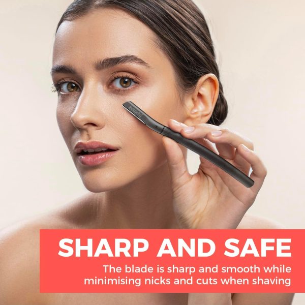 ZOMCHI Eyebrow Razor, Face Razors for Women&Men, Eyebrow Tri... - Image 2
