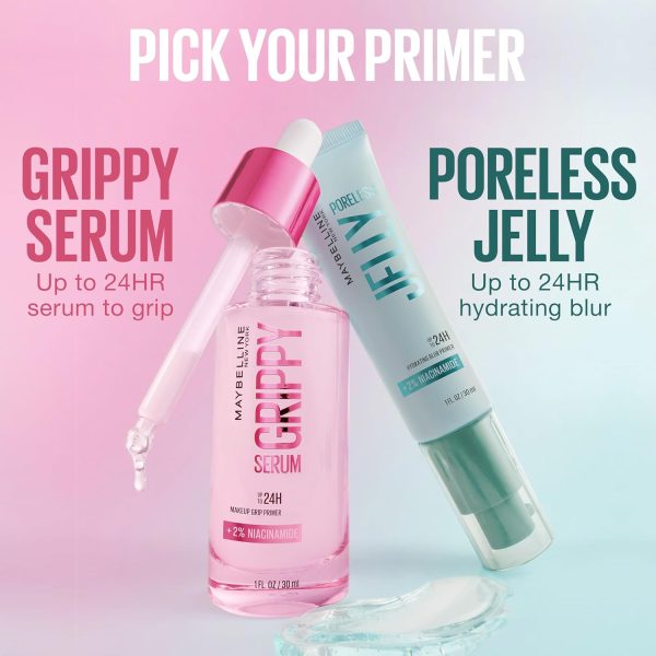 Maybelline Grippy Serum Primer, Hydrating Makeup Primer with... - Image 7
