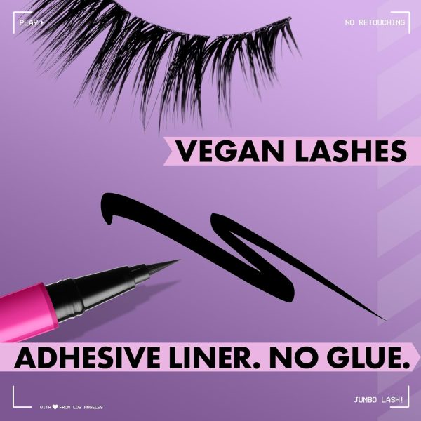NYX PROFESSIONAL MAKEUP, Jumbo Lash!, Vegan False Lashes, Re... - Image 3