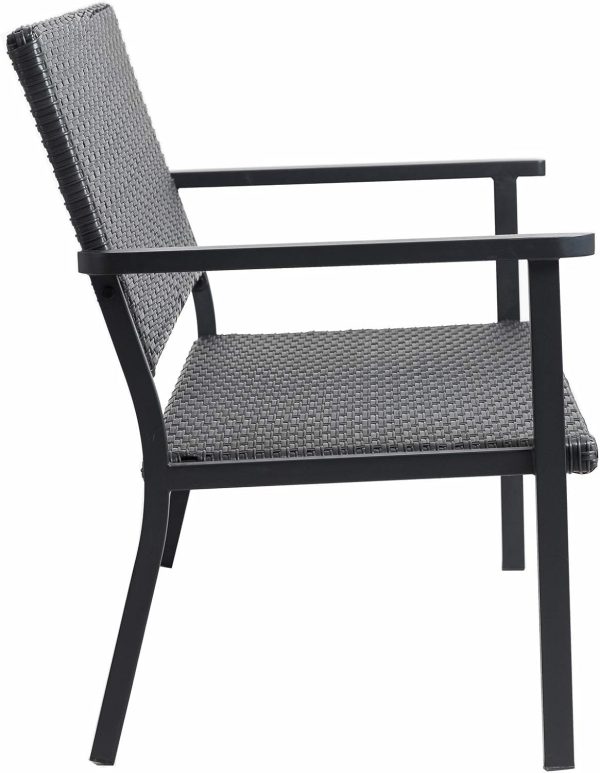 C-Hopetree Outdoor Loveseat Bench Chair for Outside Patio Po... - Image 6