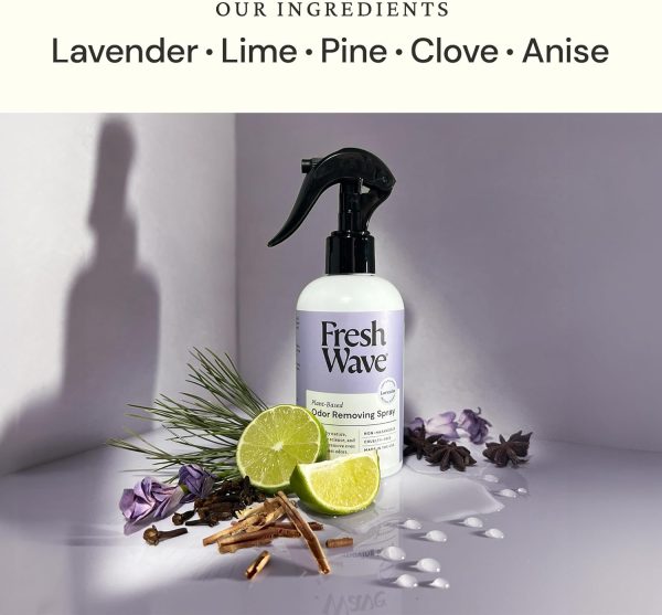 Fresh Wave Lavender Odor Eliminator Spray & Air Freshener, 8... - Image 2