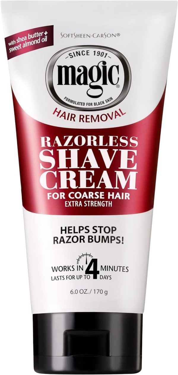 Soft Sheen Magic Razorless Shave Cream Extra Strength by Car...
