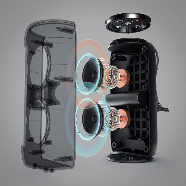 Monster Bluetooth Speaker, Superstar S310 Portable Bluetooth... - Image 3
