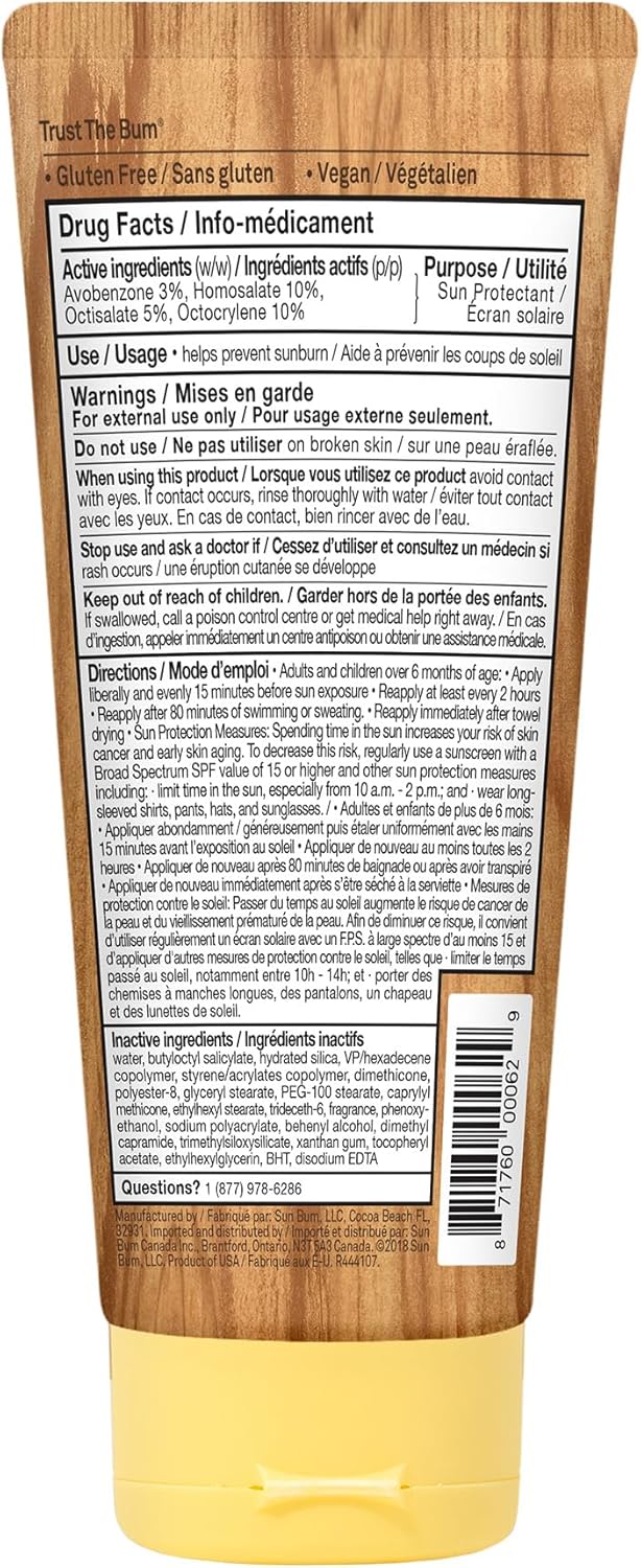 Sun Bum Original SPF 50 Sunscreen Lotion | Vegan and Reef Fr…