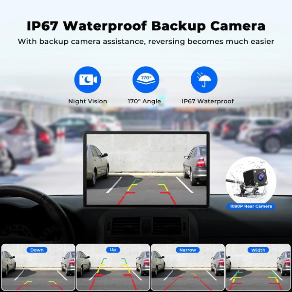 Volam 9'' Apple Carplay Screen for Car, Compatible with Appl... - Image 5