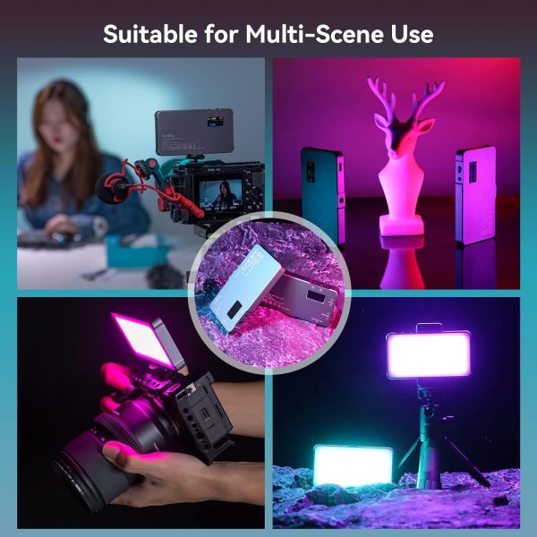 P96L RGB Video Light by SmallRig, Portable Metal LED Camera ... - Image 4