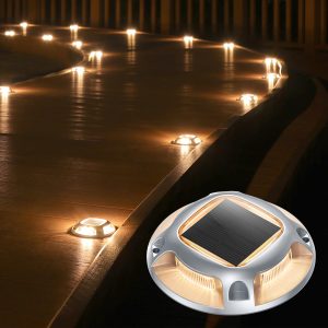 Solar Deck Lights Outdoor 24 Pack, AGPTEK Solar Deck Lights ...