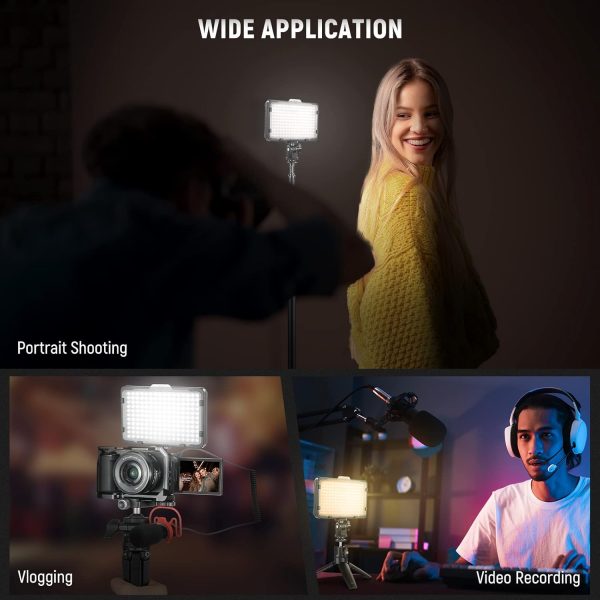 Neewer Photo Studio 176 LED Ultra Bright Dimmable on Camera ... - Image 7