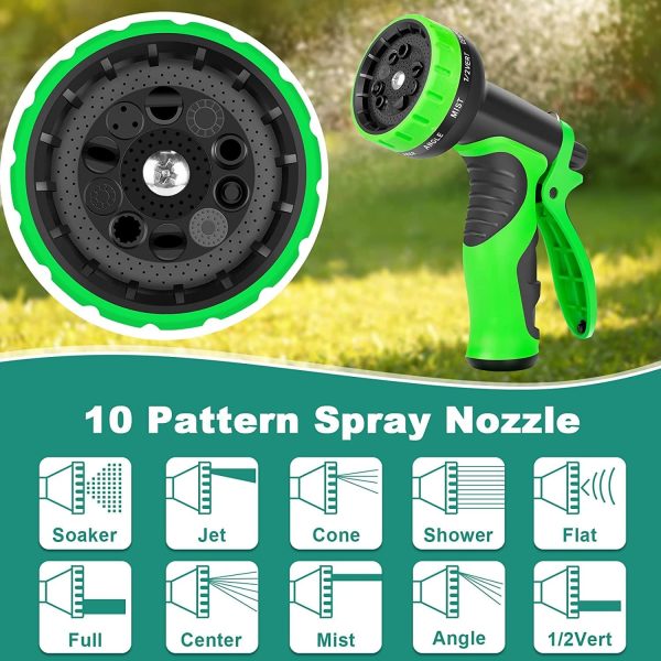 50 ft Expandable Garden Hose - All New 2025 Retractable Wate... - Image 5