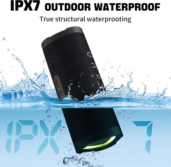 Vanzon V40 Bluetooth Speaker,IPX7 Waterproof Portable Wirele... - Image 3