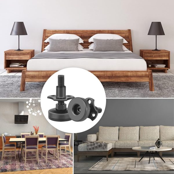 Adjustable Leveling Feet Furniture Levelers Table Feet Heavy... - Image 5