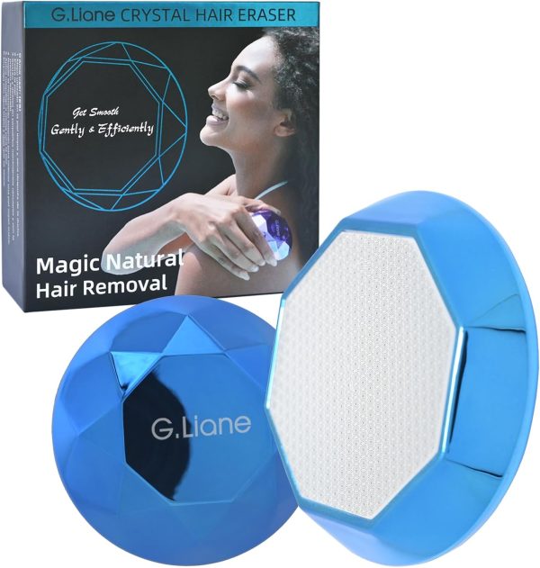 G.Liane Crystal Hair Eraser,Painless Nano Hair Remover Exfol...