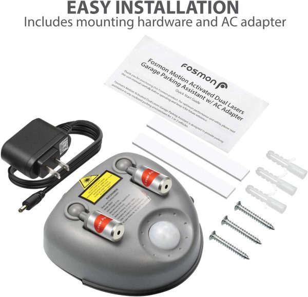 Fosmon (Wider Angle Upgrade) Dual Laser Garage Parking Assis... - Image 6