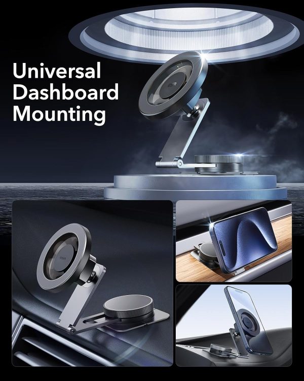 ESR for MagSafe Car Mount 2300g, Foldable Dashboard/Tesla To... - Image 3