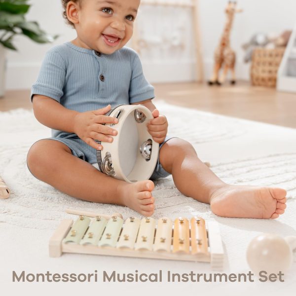 Comfy Cubs 4-Piece Kids Musical Instruments Set - Fun, Safe ... - Image 3