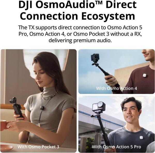 DJI Mic Mini Transmitter (Infinity Black), Ultralight, Wirel... - Image 5