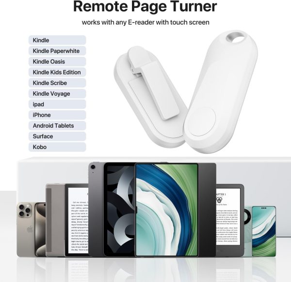 Sycelu RF Remote Control Page Turner for Kindle Paperwhite A... - Image 6