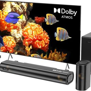 Hiwill 4.1ch Dolby Atmos Soundbar, 300W Sound Bar for TV wit...