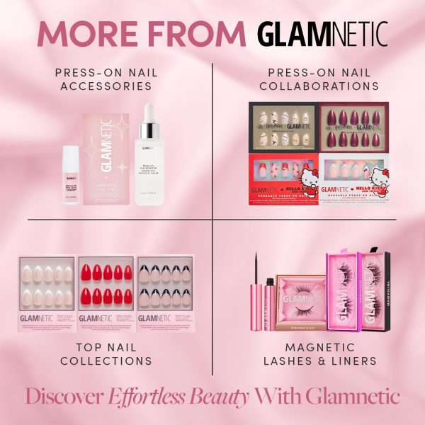 Glamnetic Press On Nails - Confetti | Semi-Transparent, Shor... - Image 6