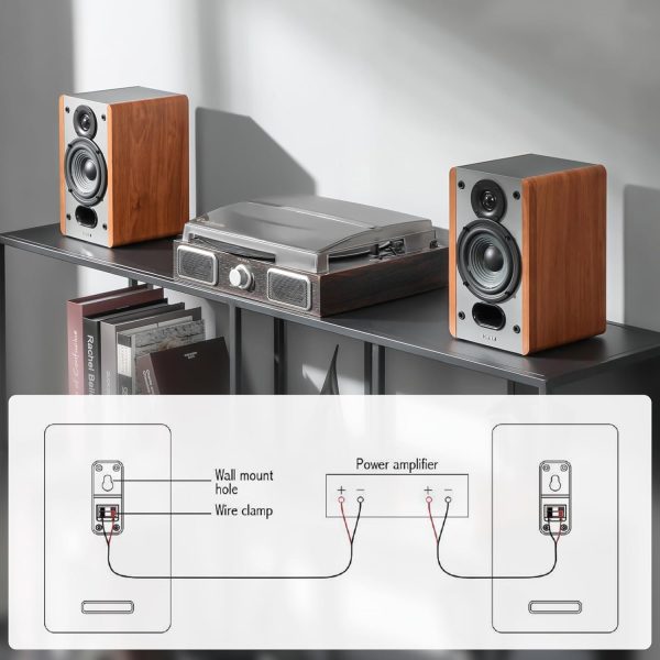 Edifier P12 Passive Bookshelf Speakers - 2-Way Speakers with... - Image 4