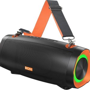 DOSS Extreme Boom Pro D100 Bluetooth Speaker with 140W Peak,...