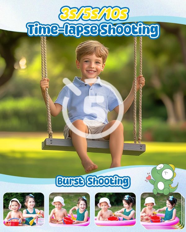 Usteetic Kids Camera Instant Print 1080p Instant Camera for ... - Image 5