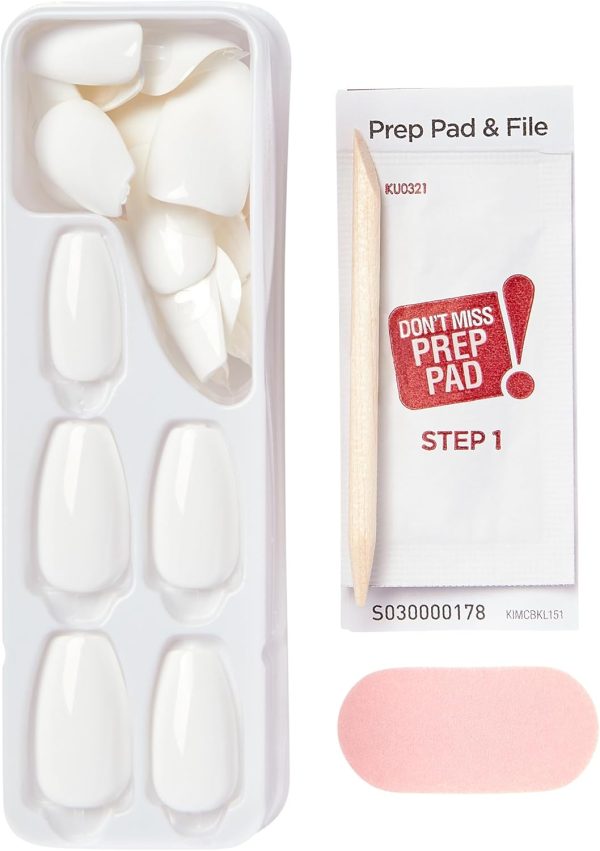 KISS imPRESS Colour Press-On False Nails - Frosting - 30 Nai... - Image 10
