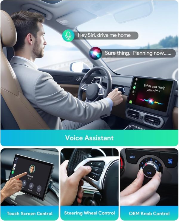 FAHREN 3rd-Gen Wireless CarPlay Adapter & Android Auto Adapt... - Image 7
