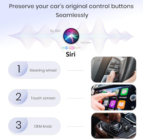 Wireless CarPlay Adapter for iPhone, Convert Wired to Wirele... - Image 7