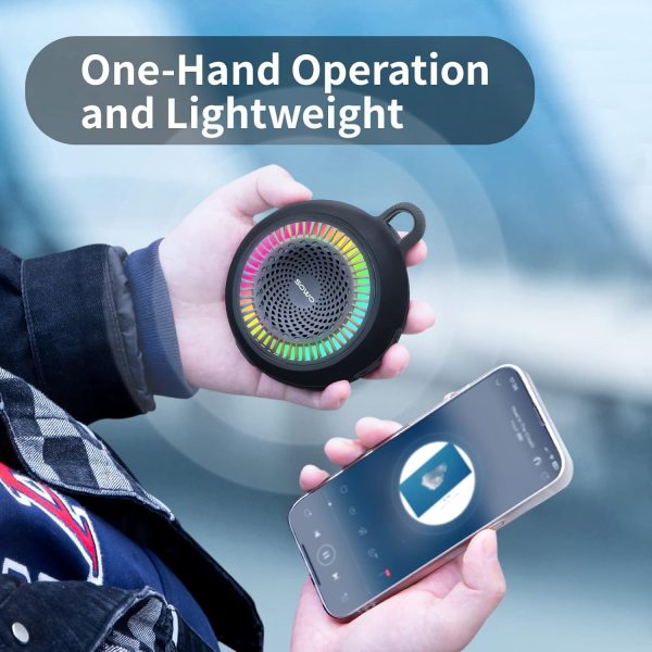 Portable Bluetooth Speaker Wireless - Small Shower Speaker W... - Image 5