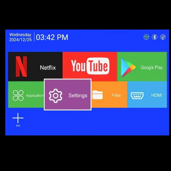 Mini Projector, 4K Decoding, 1080P Resolution, Compatible wi... - Image 2