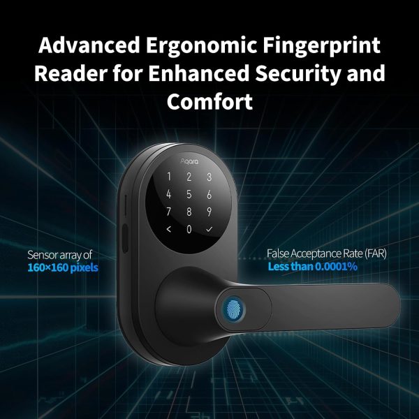 Aqara Smart Lock U300, Fingerprint Keyless Entry Door Lock w... - Image 4