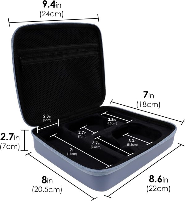 Linkidea Hair Removal Device Storage Case, Women's Travel Sh... - Image 3