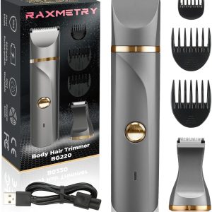 Waterproof Bikini Trimmer for Women Electric Razor for Bikin...