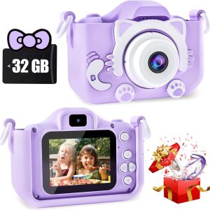 CIMELR Kids Camera Toys for 3 4 5 6 7 8 9 10 11 12 Year Old ...