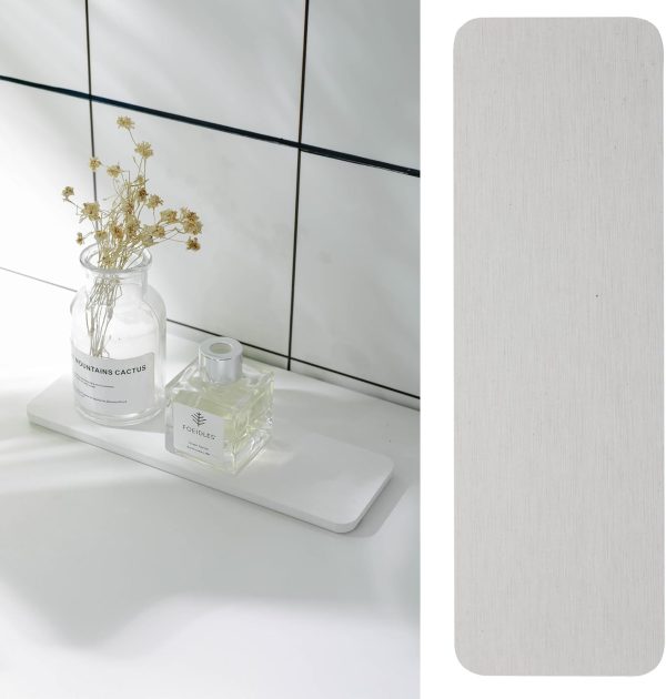 NiuYichee 2 PCS Water Absorbent Diatomite Coasters, Diatomac...