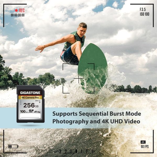 Gigastone 256GB SDXC Memory Card 4K Pro Series Transfer Spee... - Image 7
