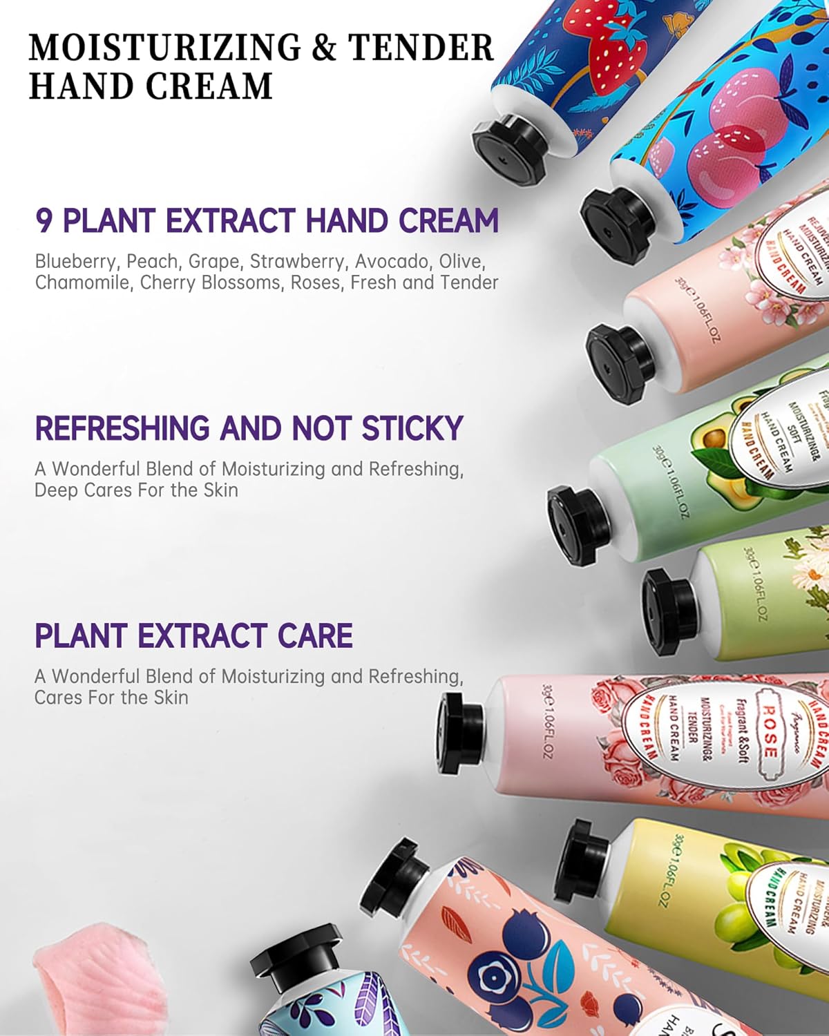Small Hand Cream Set for Dry Cracked Hand Working Hand, Natu…