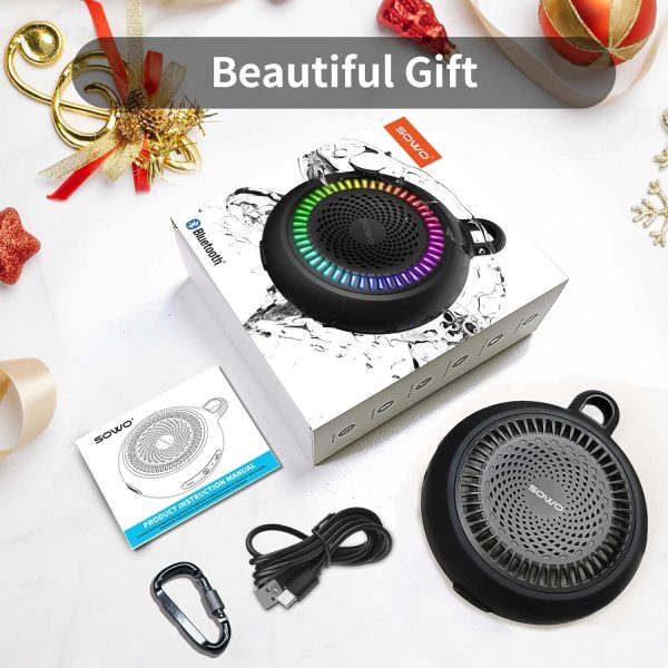 Portable Bluetooth Speaker Wireless - Small Shower Speaker W... - Image 7