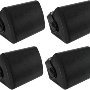 Herdio 5.25 Inches 600 Watts Outdoor Speakers Wired Waterpro...