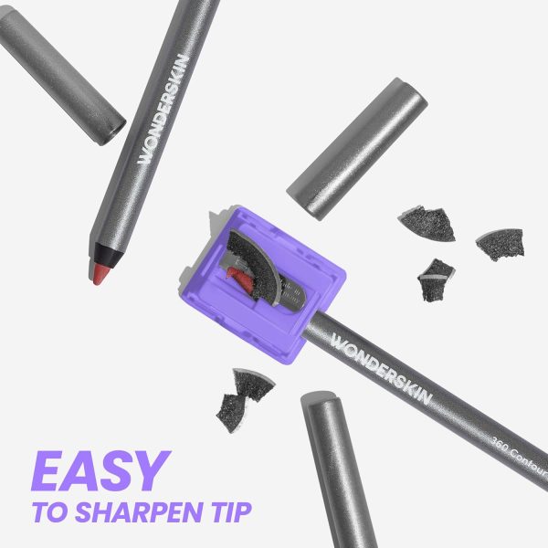 Wonderskin Lip Liner Pencil - 360 Contour Lipliner, Long Las... - Image 6