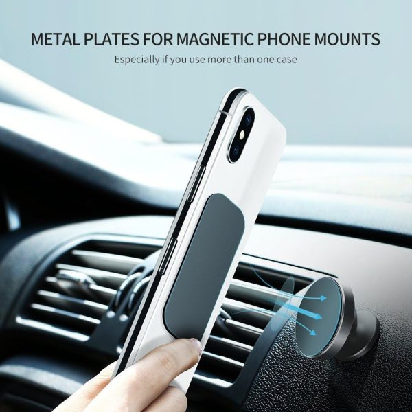 Metal Plate, 4 Pack Universal Mount Metal Plate with Adhesiv... - Image 5