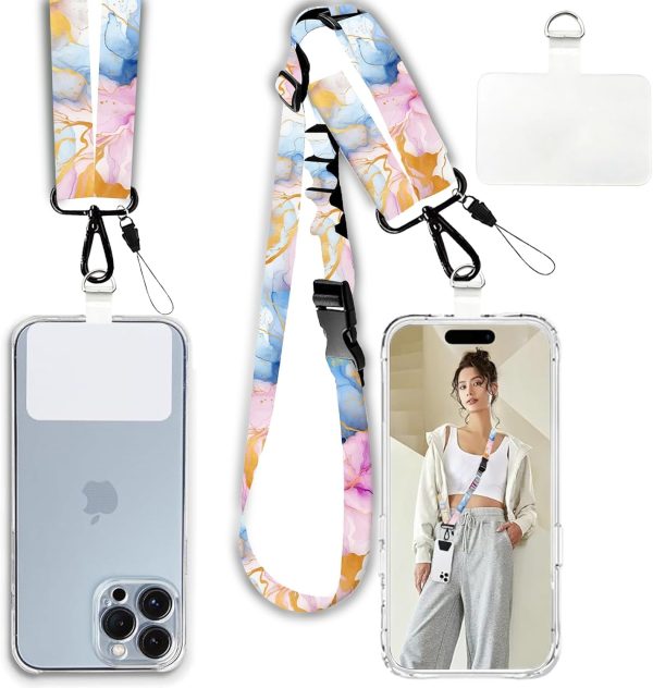 Phone Lanyard Crossbody Adjustable,Universal Crossbody Phone...