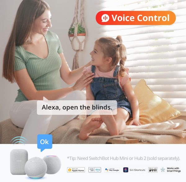 SwitchBot Blind Tilt Motorized Blinds - Smart Electric Blind... - Image 7