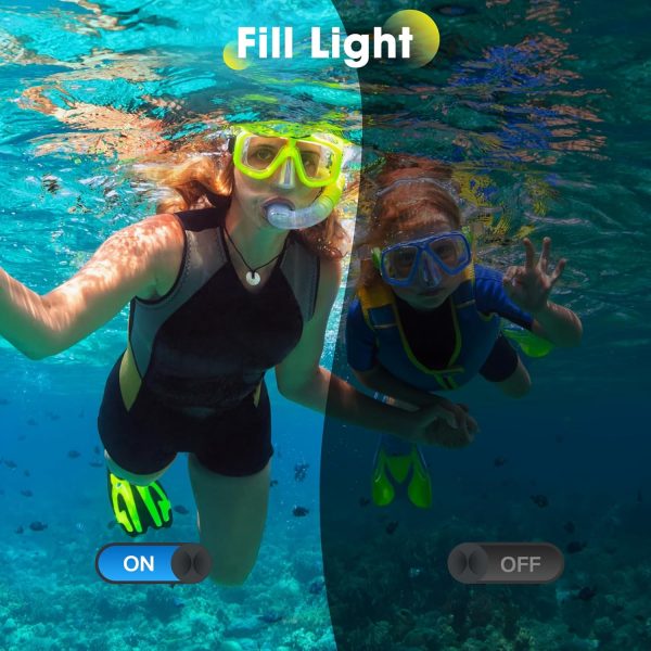 4K Waterproof Camera Underwater Camera Snorkeling 11FT with ... - Image 6