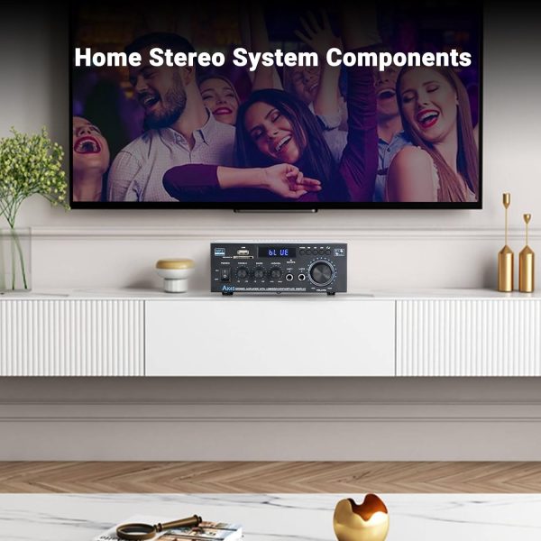 Bluetooth Stereo Receiver &Home Audio Amplifier, 300Wx2 2-Ch... - Image 7