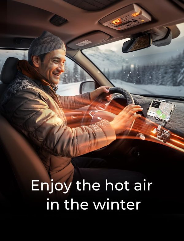 LISEN Phone Holder Car Vent【Never Blocking】 2025 Upgrade Cel... - Image 5