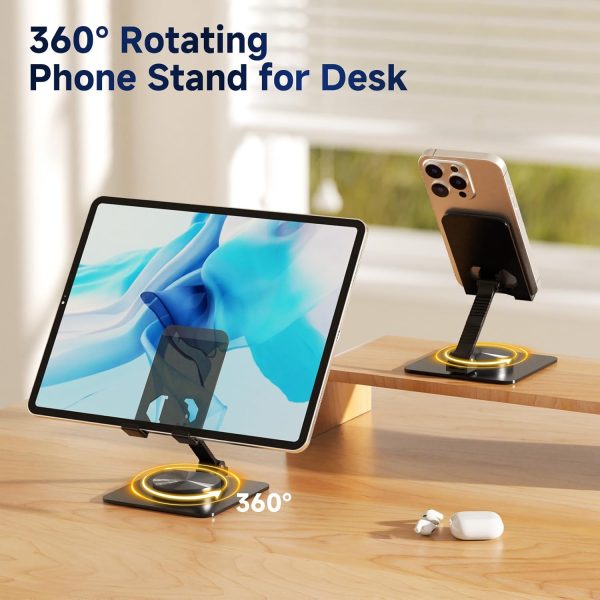 Ceecysaa 360 Rotating Cell Phone Stand, Adjustable Cell Phon... - Image 2