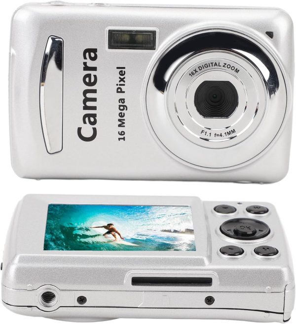 Retro Digital Camera for Photography, HD 1080P 16MP Vlogging...